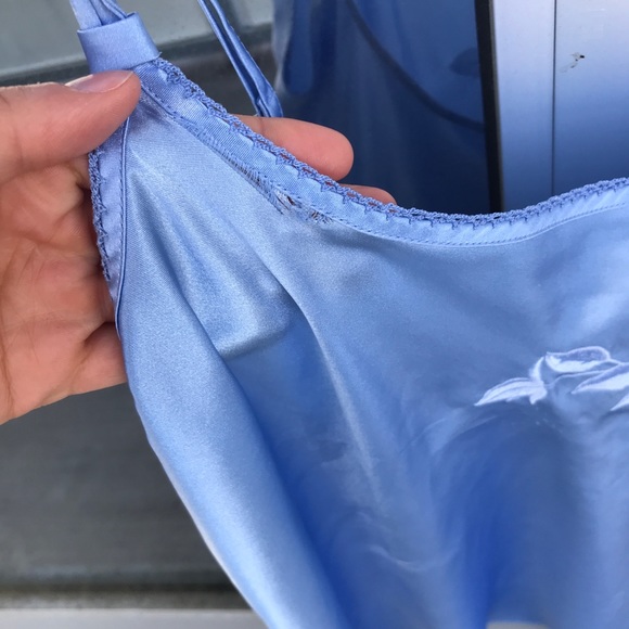 Baby Blue Butterfly Slip Dress - Picture 3 of 6